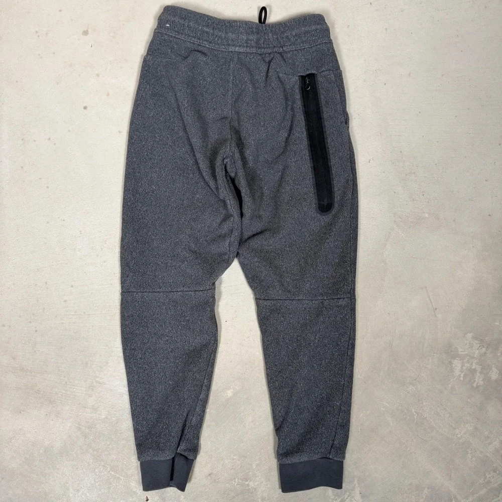 Nike Kids Tech Fleece Joggers Charcoal Grey Heather Sweatpants Size‎ Small